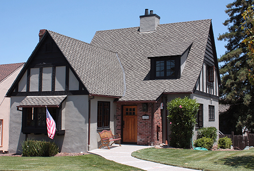 click to view larger image A 1936 Tudor Revival home by architect William Strickland. Martinez, CA.